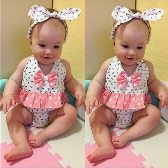 2for15 NWT Beautiful nautical little romper outfit - Picture 3 of 8